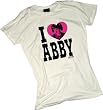 I Heart Abby -- NCIS: Naval Criminal Investigative Service Crop Sleeve Fitted Juniors T-Shirt