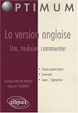 Revue Ellipses Marketing  / La version anglaise : lire, traduire, commenter
