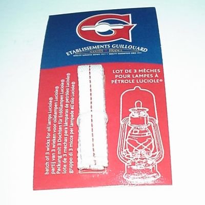 GUILLOUARD - Mèches pour lampe tempête LUCIOLE par 3 *