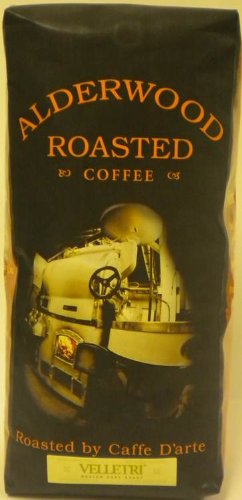 Caffe Darte Velletri-Alderwood Drip Whole Bean Coffee, 12-Ounce Foil Bags (Pack of 2)