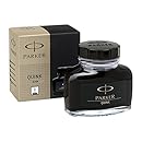 Parker Super Quink Permanent Ink Refill, 2-ounce Bottle, Black (S0037460)