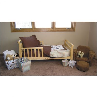 Cocoa Dot Toddler Bedding Set