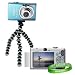 Digital Camera Tripod, with flexible Grip Legs for Digital Camera Brands ( Canon, Nikon, Kodak, Sony, Polaroid ect.. ) and models (Canon Powershot, Nikon Coolpix, Kodak Easyshare, Sony Cybershot, Polaroid t-series, ect ..) + Universal Digital Camera Screen Protector + Live * Laugh * Love VG Wrist Band!!!