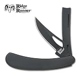 Ridge Runner Folding Knife Black Clipper