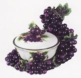 GRAPE 3-Dimensional Candy Dish Jar Tray *NEW!*