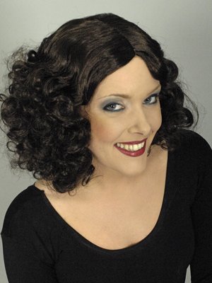 Perücke Nadine Schokobraun Kanekalon