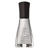 Sally Hansen Insta-Dri Fast Dry Nail Color, Silver Sweep, 0.31 Fluid Ounce