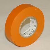 JVCC E-Tape Colored Electrical Tape: 3/4 in. x 22 yds. (Orange)