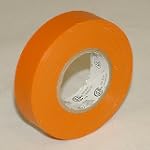 JVCC E-Tape Colored Electrical Tape: 3/4 in. x 66 ft. (Orange)