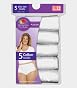 Fruit of the Loom 5pk Fit for Me White Cotton Brief