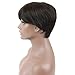 Dreambeauty Virgin Remy Human Hair Short Human Hair Wigs for Black Women Natural Straight