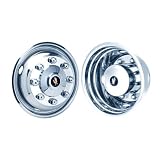 1997 - 2008 International Lo-Pro 19.5 Chrome Wheel Simulators by Eagle Flight