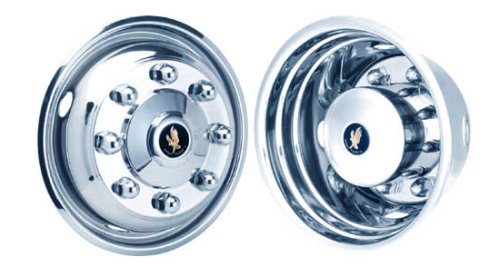 1997 - 2008 International Lo-Pro 19.5 Chrome Wheel Simulators