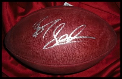 Barry Sanders Autographed/Hand Signed Football