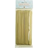Large Wax Spatulas / Wooden Applicators for Hair Removal Waxing - 22 Piece
