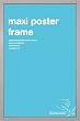 GB Eye, Cornice per poster, 61 x 91,5cm, colore: Argento