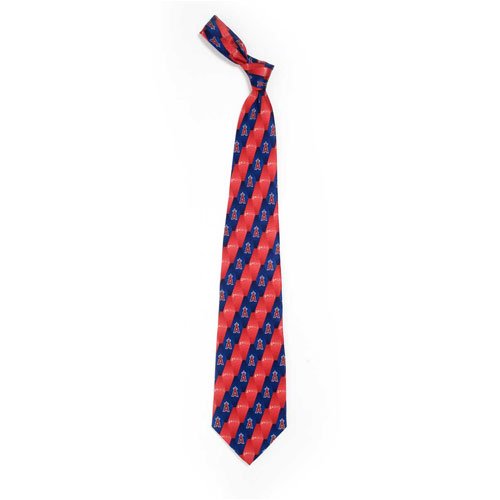 Los Angeles Angels MLB Pattern #1 Mens Tie (100% Silk)