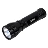 Dorcy 41-4297 160 Lumen LED Aluminum Flashlight with Batteries and Built-In Battery Indicator