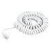 Saisn Telephone Handset Cord Modular Coiled Phone Curly Cable (15 Feet, White)
