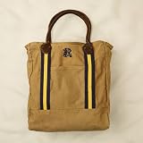 ���O�r�[by�����t���[�����L�����o�X�A���h���U�[�g�[�g�o�b�O �J�[�L/rugby by ralph lauren canvas and leather tote bag [���s�A���i]