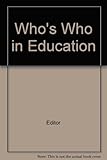 Who's who in education