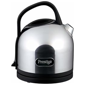 Prestige Debut Kettle, 1.5 Litre, Black and Stainless Steel