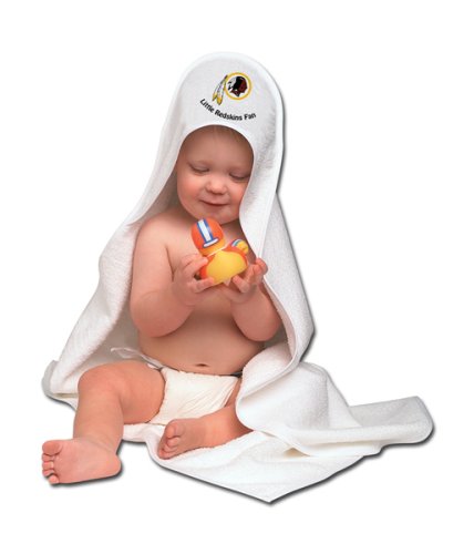Washington Redskins Football Infant Baby Hooded Bath Towel