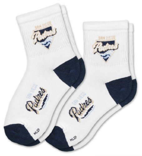 MLB San Diego Padres Kid's Youth Socks (2 Pack)