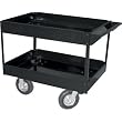 Northern Industrial Steel Service Cart - 600-Lb. Capacity; Pneumatic Tires