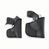 DESANTIS N38 The Nemesis Pocket Holster Ambidextrous Black J-Frm/LCR/SP101 Nylon N38BJN3Z0