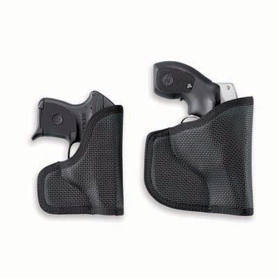 DESANTIS N38 The Nemesis Pocket Holster Ambidextrous Black J-Frm/LCR/SP101 Nylon N38BJN3Z0