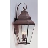 Exeter-07 - 4 Light Extra Large Outdoor Lighting Wall Lamp Fixture - Bronze - B2063