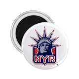 New York Rangers Logo Souvenir Magnet 2.25" Free Shipping
