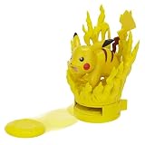 Pokemon Attack Figure B&W Series #3 Pikachu - Electric Type Base