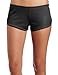 Soffe Women's Mesh Teeny Tiny Short, Black, Large