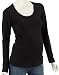 Esprit maternity Shirt deep round neck long sleeves M84700 Damen Shirts/Langarmshirts