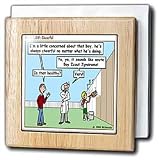 Knots Law - Cheerful - 6 Inch Tile Napkin Holder