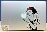 Classic Snow White Decal - 2 Color - Vinyl Macbook / Laptop Decal Sticker