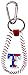 Texas Rangers Stars and Stripes Classic Baseball Keychain
