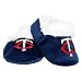 Minnesota Twins Baby Bootie Slipper - Navy Blue (XL)