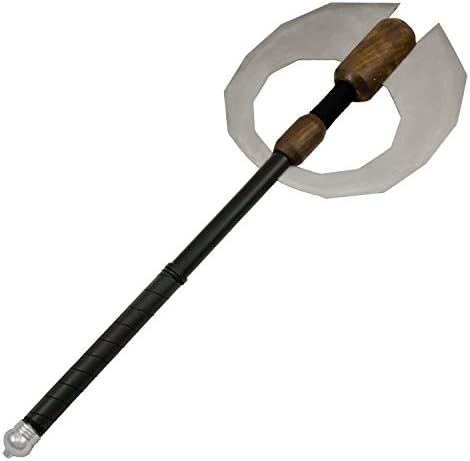 Monster Hunting Dual Blade Ring Axe 29.5 Inches