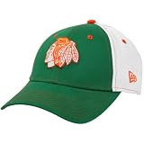 New Era Chicago Blackhawks St. Patrick's Day Tri-Team Adjustable Hat - Kelly Green-White