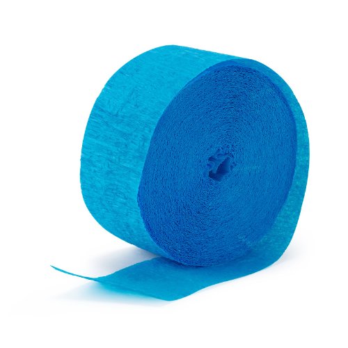 Aqua Blue Crepe Streamer - 81
