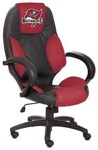 Tampa Bay Buccaneers Leather Office Chair