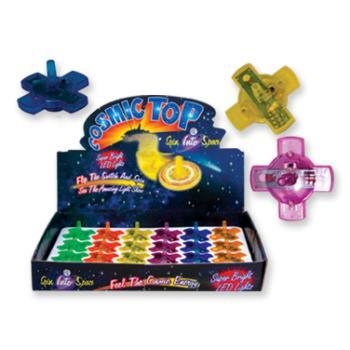 Cosmic Top Light Up Spinning Top Case Pack 72