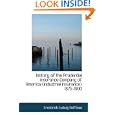History of the Prudential Insurance Company of America (Industrial Insurance) 1875-1900'