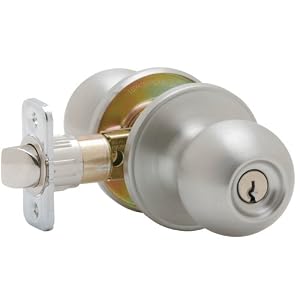 Dexter by Schlage J54VCNA630 Corona Entry Knob, Satin Stainless by 