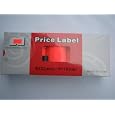Motex MX-5500 Label 25 Rolls(x 1000pcs), Fluorescent Orange, Made in Korea, 1 Ink Roller Included