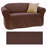 Stretch Brown Furniture Slipcover Chair 714