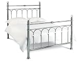 Bentley Designs Krystal 4ft6 Double Bed Frame Nickel